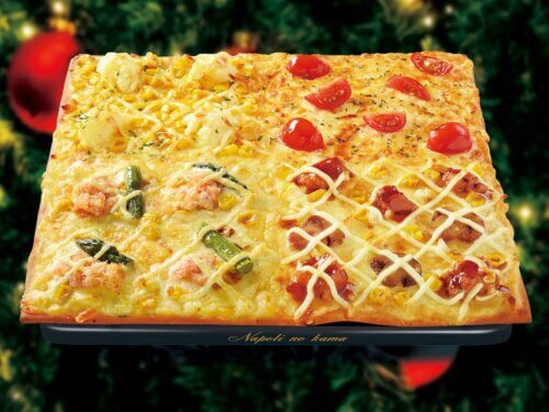 冬のカルテット クリスピーピザメニュー 宅配ピザで本格ナポリピザを楽しめる ナポリの窯