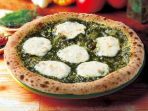 バジルとモッツァレラチーズ